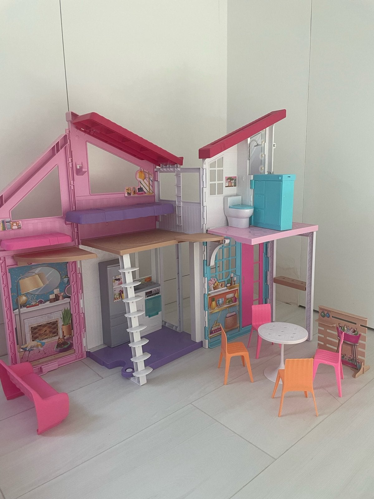 Barbie Malibu huis, Ophalen, Gebruikt, Poppenhuis