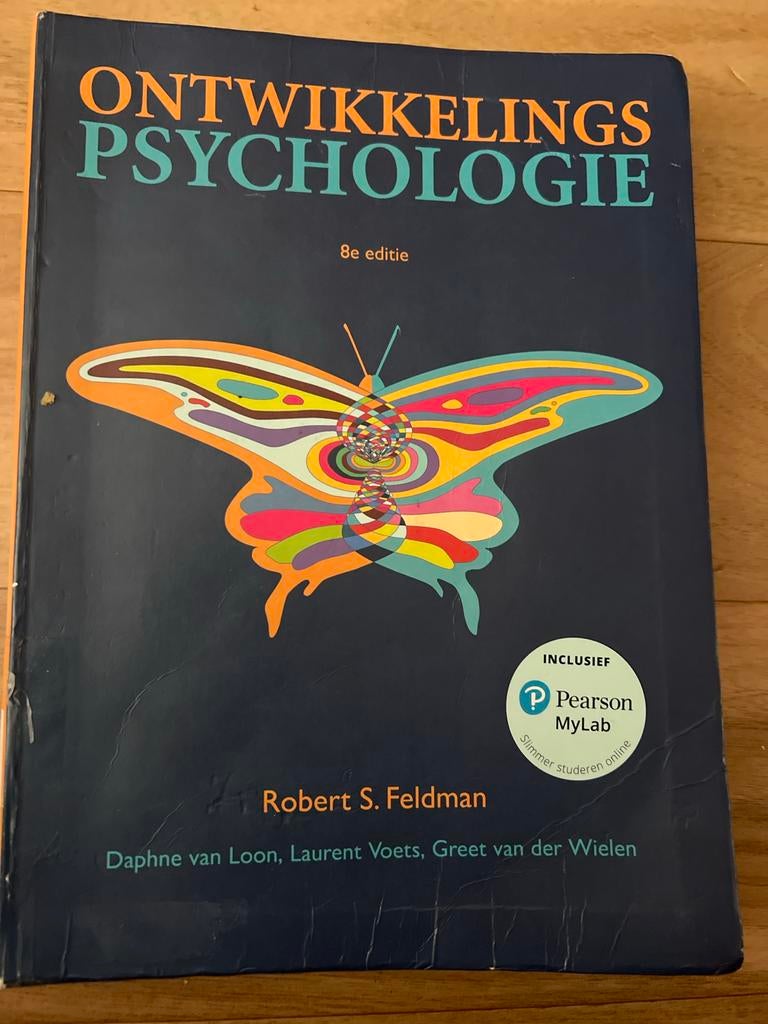 Ontwikkelingspsychologie - Robert S. Feldman (8e editie), Ophalen of Verzenden, Gamma, Gelezen, HBO