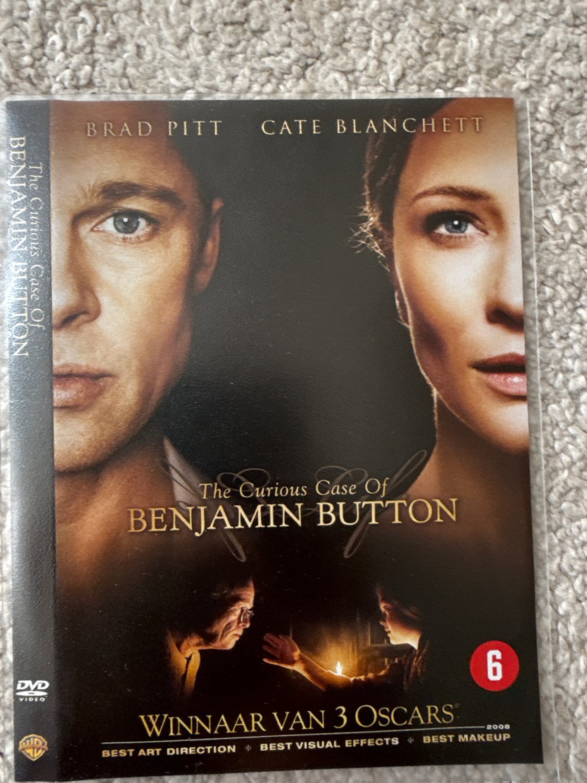 The Curious Case of Benjamin Button DVD - Brad Pitt, Vanaf 6 jaar, Ophalen, Gebruikt