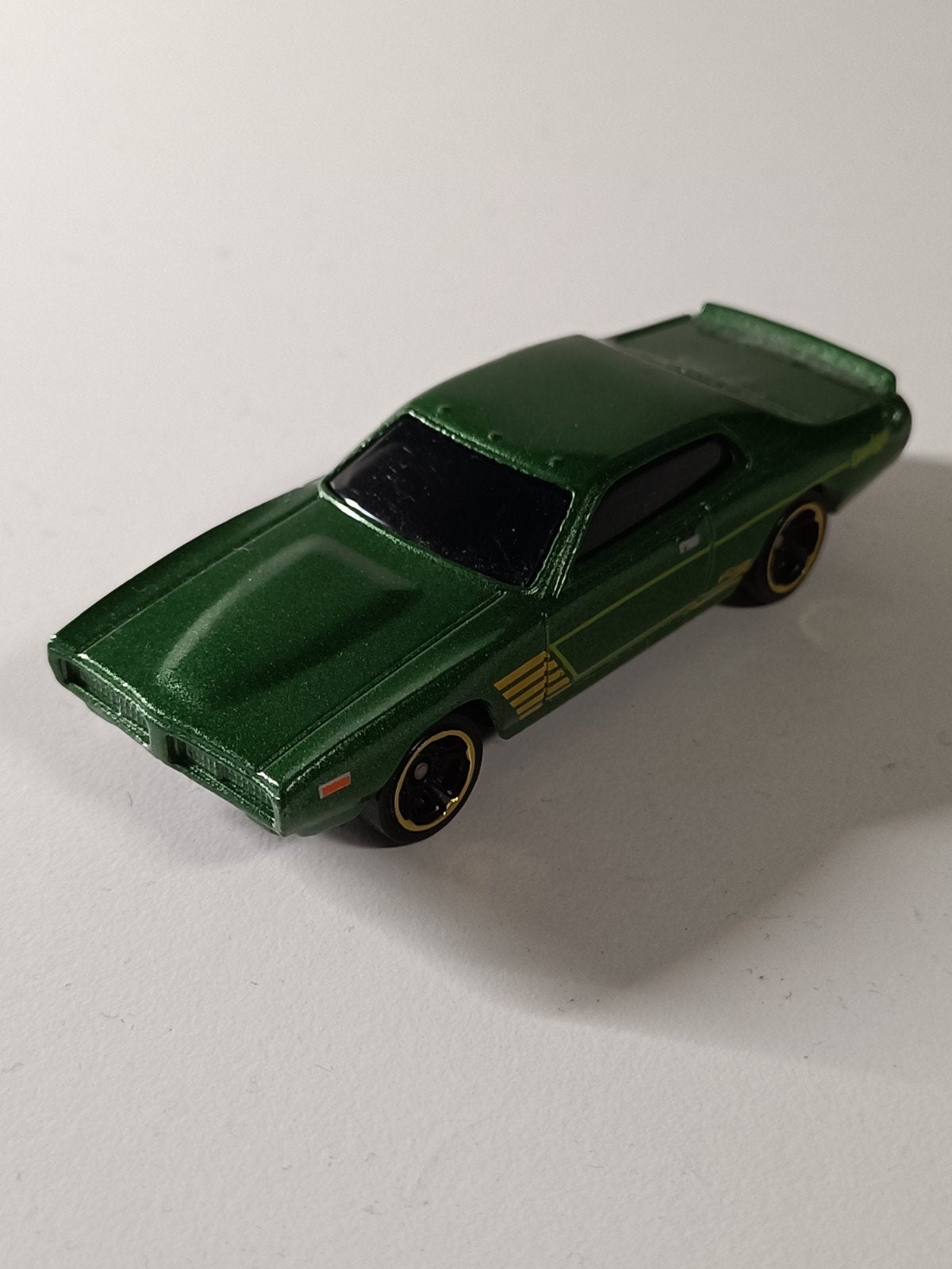 Hot Wheels '71 Dodge Charger Super Bee - Groen, Ophalen of Verzenden, Zo goed als nieuw