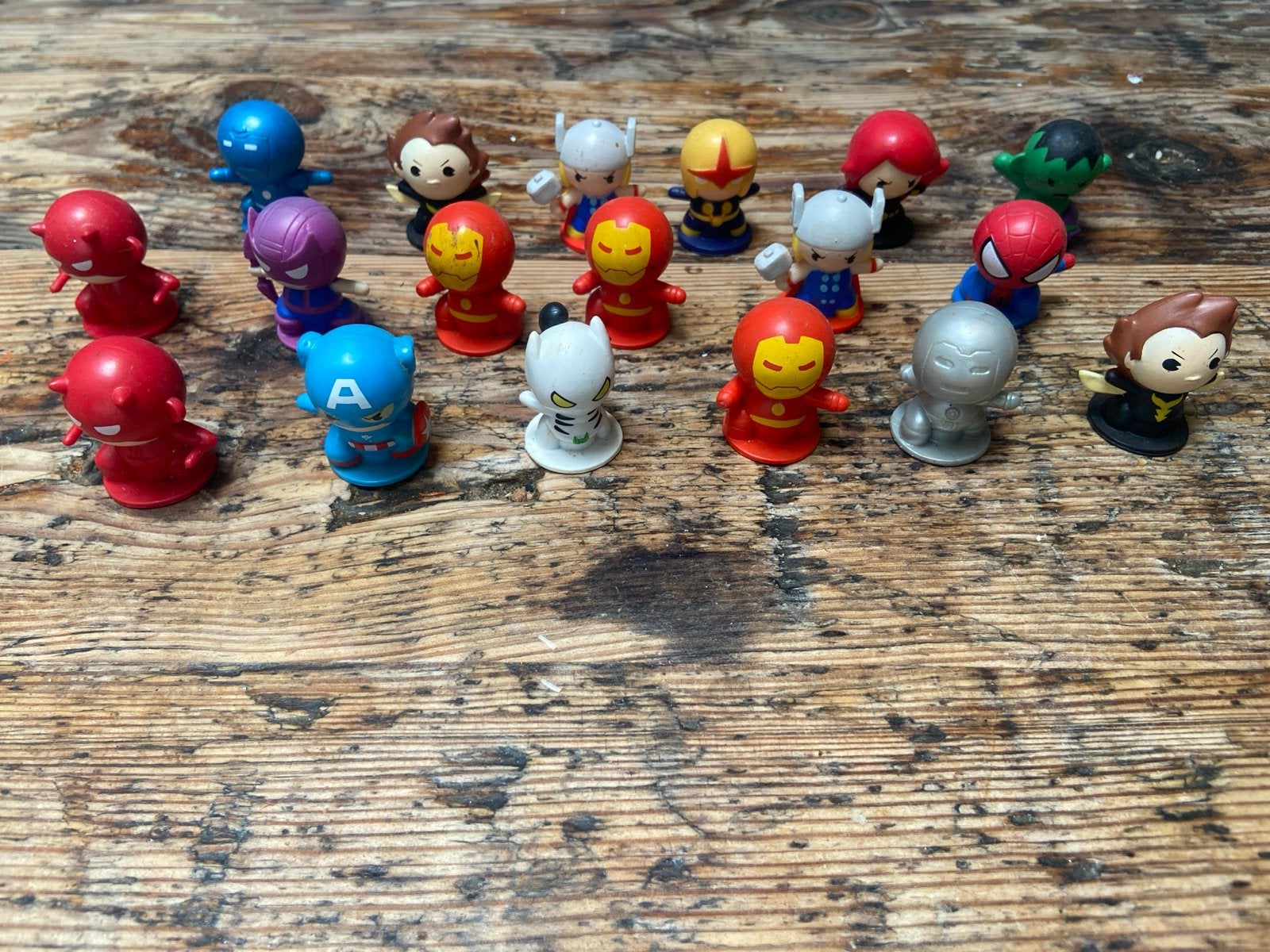 Gratis superhelden poppetjes (Marvel/DC), Ophalen, Gebruikt