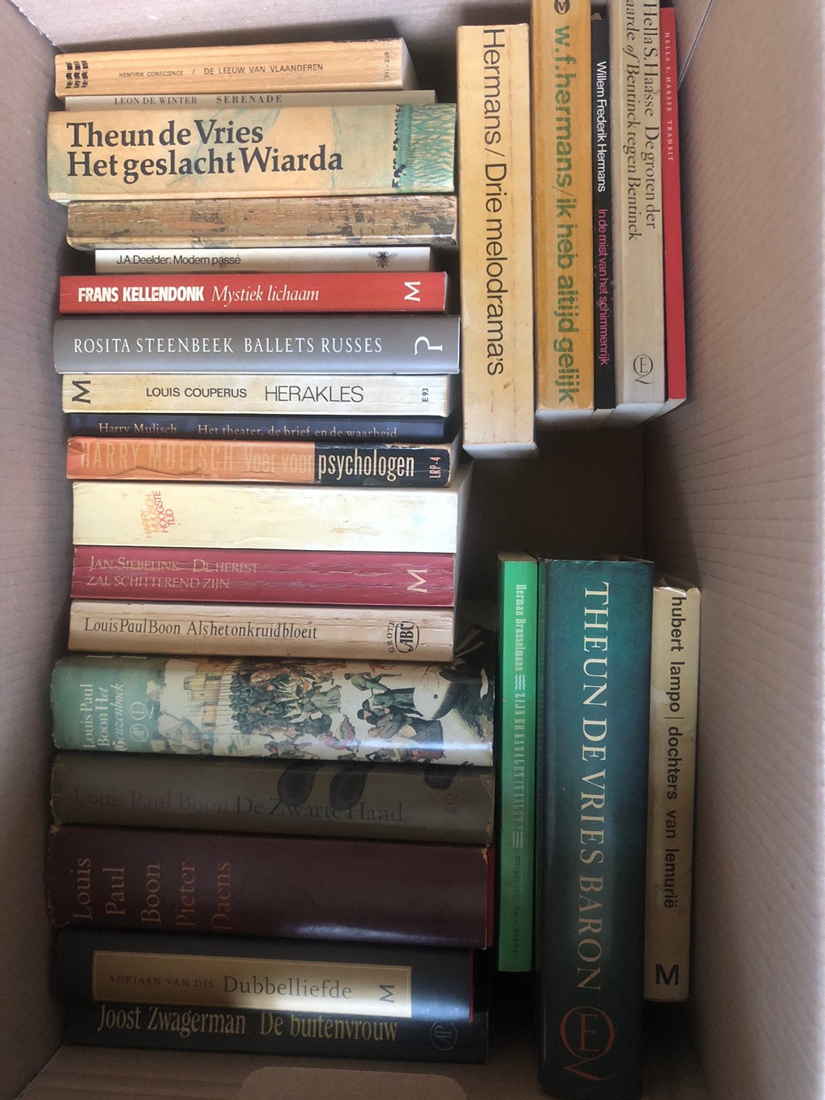 Grote collectie Nederlandse literatuur; klassiekers, Boeken, Ophalen, Gelezen