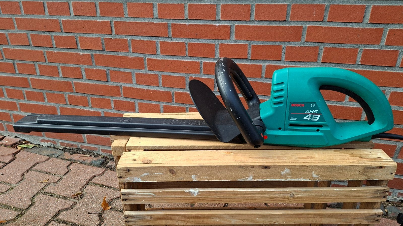 Bosch AHS 48 elektrische heggenschaar, Ophalen, Gebruikt, Elektrisch, Bosch