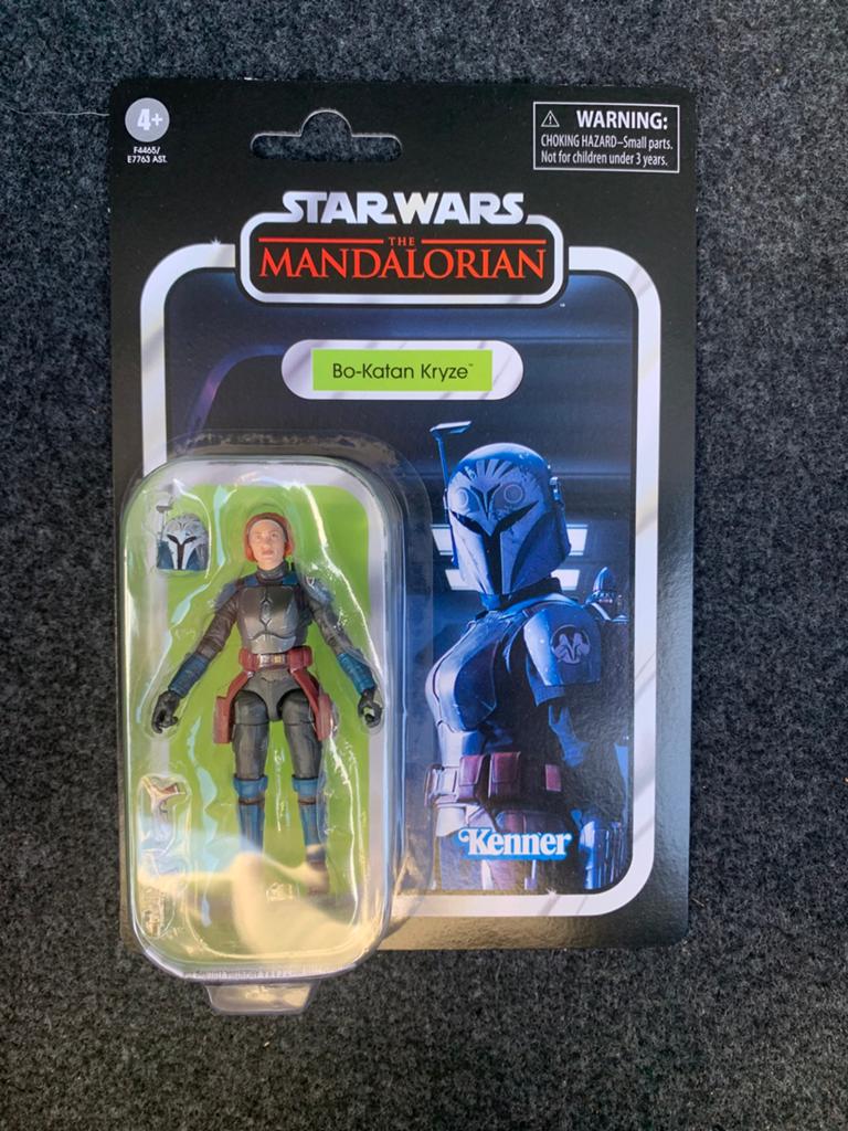 Star wars vintage collection Bo-katan, Ophalen of Verzenden, Zo goed als nieuw, Actiefiguurtje