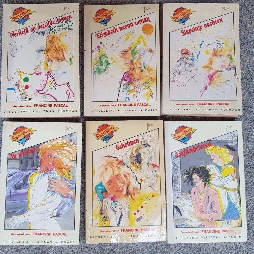 6 Boeken uit de serie Sweet Valley High, Ophalen of Verzenden, Gelezen