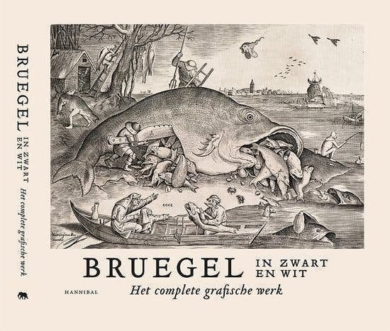 Bruegel in zwart en wit Het complete grafische werk, Ophalen of Verzenden, Zo goed als nieuw