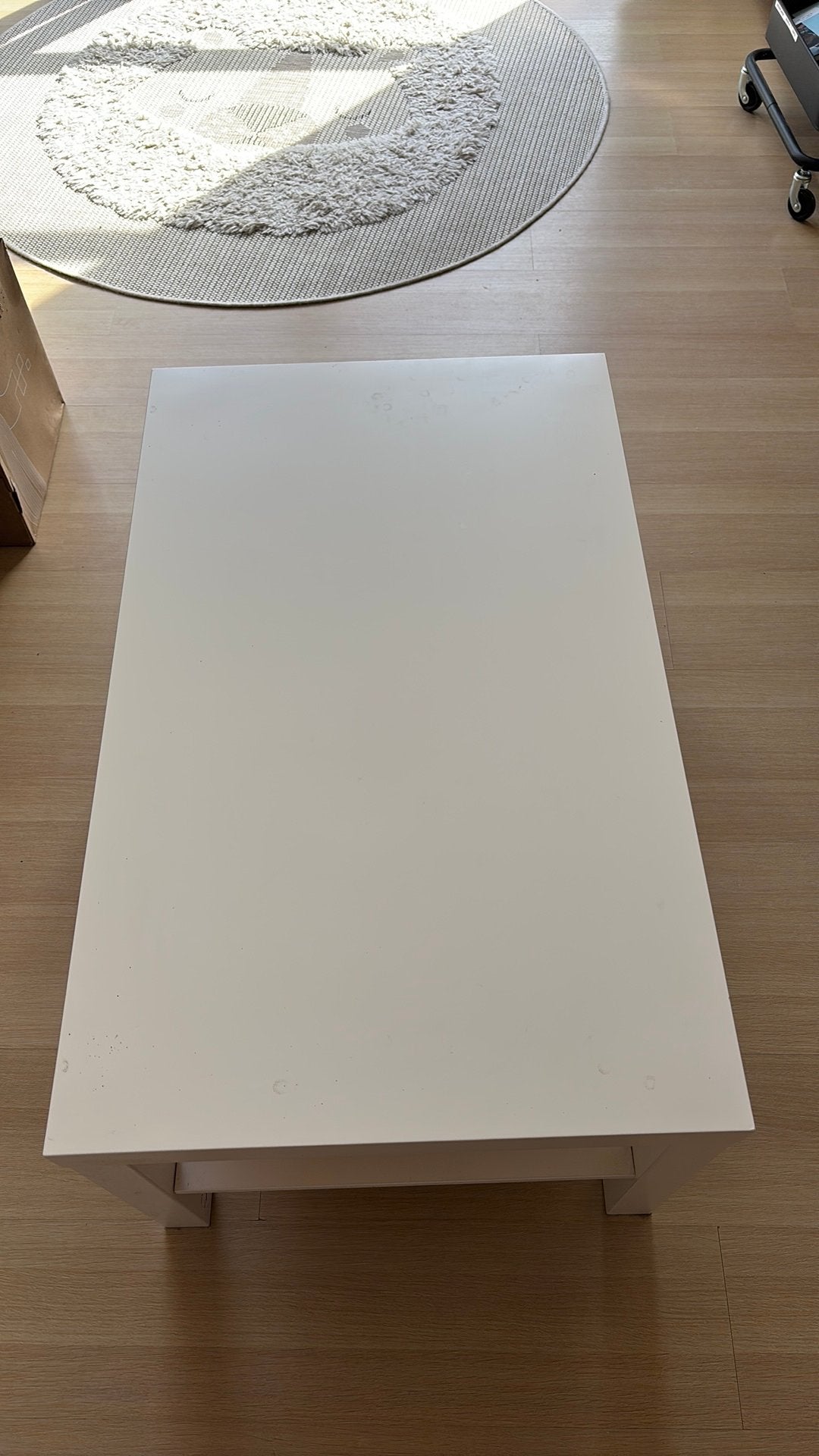 Lack salon tafel ikea Gratis 2 stuks, Ophalen, Zo goed als nieuw, Vierkant, 50 tot 100 cm
