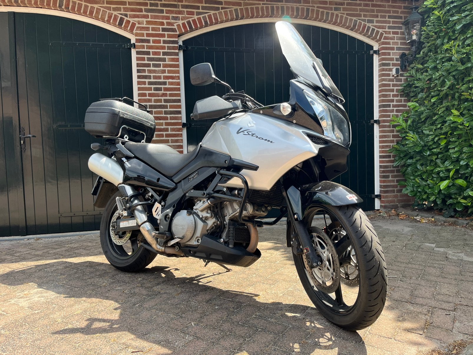 Suzuki DL 1000 V Strom 2005 Wilberts vering, Motoren, Motoren | Suzuki, Handvatverwarming, 2 cilinders, Motorrijbewijs A, Gebruikt