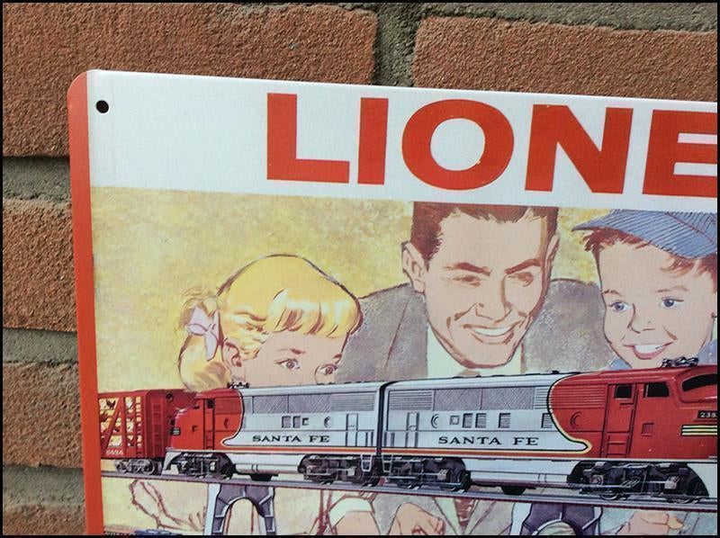 LIONEL Modeltrein marklin Metalen Reclamebord Wandbord, Wisselstroom, Verzenden, Märklin, Nieuw