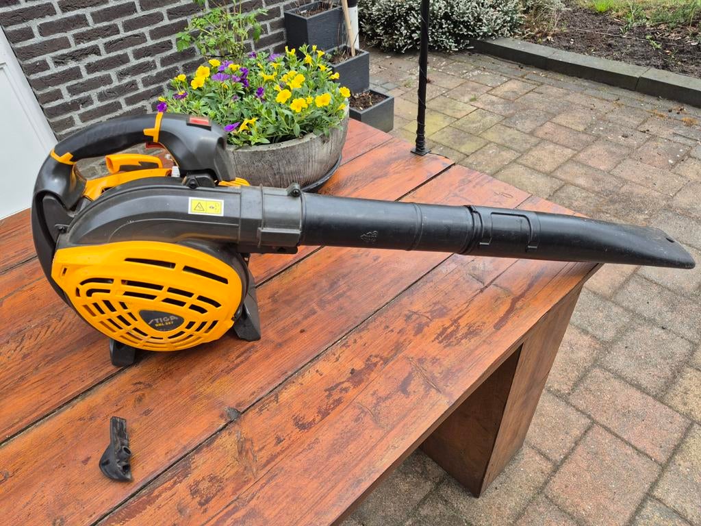 Stiga bladblazer benzine, Tuin en Terras, Bladblazers, Ophalen, Benzine, Gebruikt, Stiga