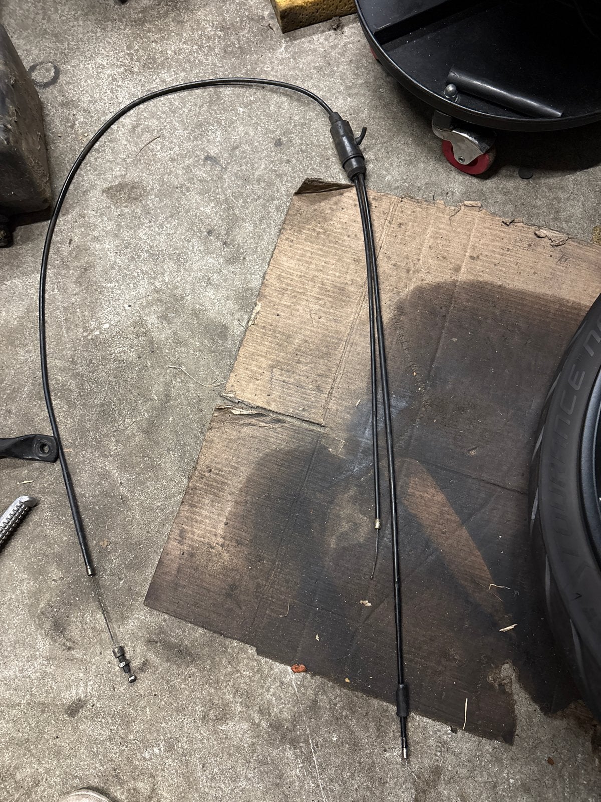 Originele Gilera Runner 125cc 180cc Gaskabel, Ophalen of Verzenden, Gebruikt, Overige typen, Piaggio