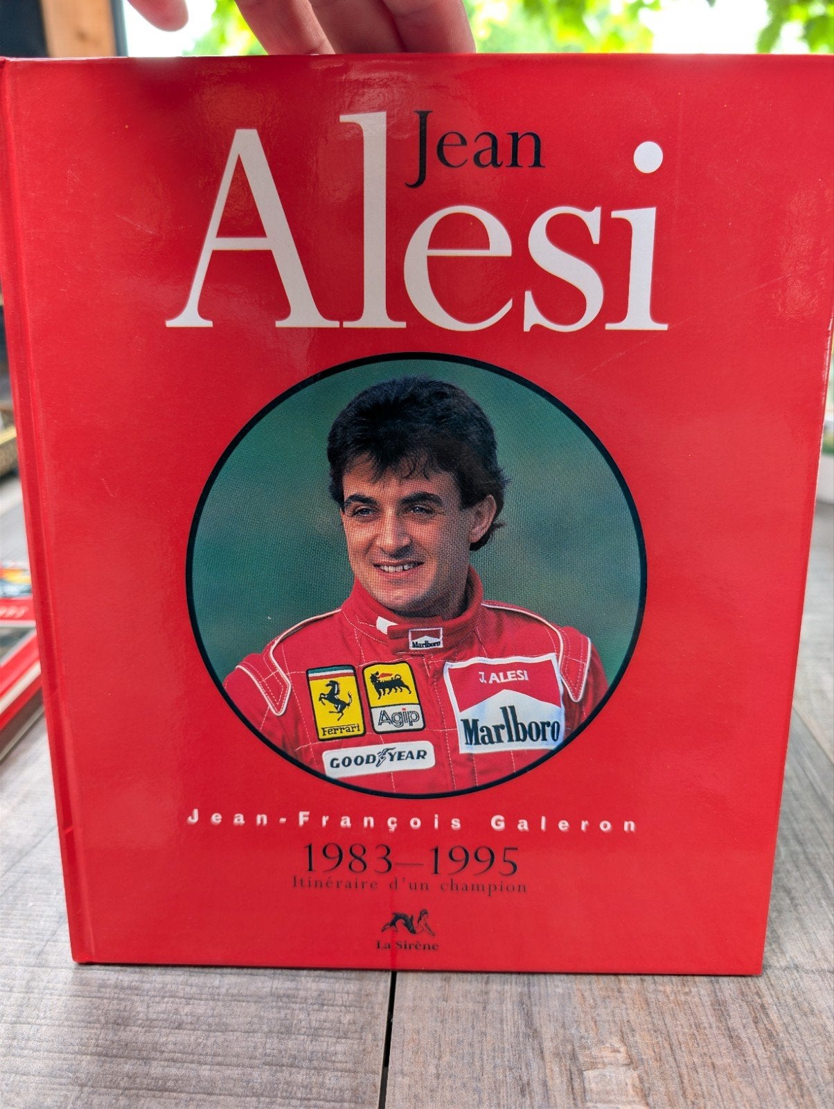 Jean Alesi 1983-1995 Itinéraire d'un champion, Ophalen of Verzenden, Zo goed als nieuw, Ferrari, Jean-François Galeron