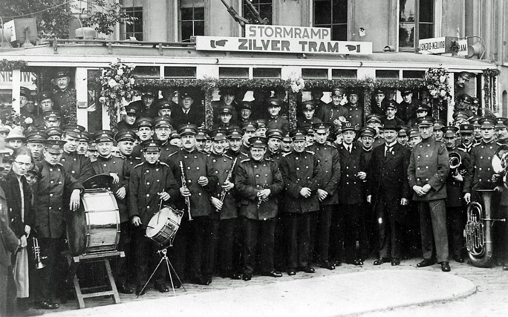 RET Tram Nadruk 192 zilvertram, Ophalen, Voor 1920, Zuid-Holland
