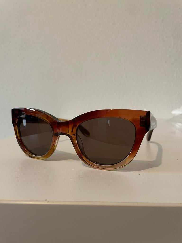 Bruine Ace&Tate zonnebril, Overige merken, Zonnebril, Bruin, Nieuw