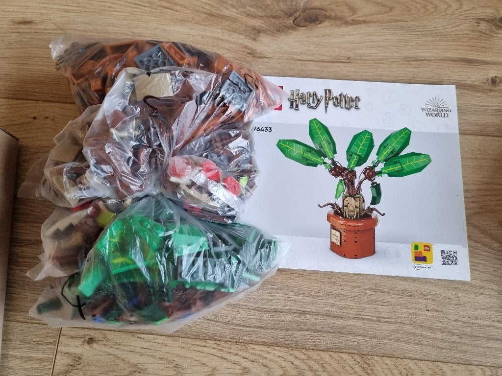 LEGO Harry Potter 76433 Mandragora (Mandrake), Ophalen, Compleet, Lego, Harry Potter