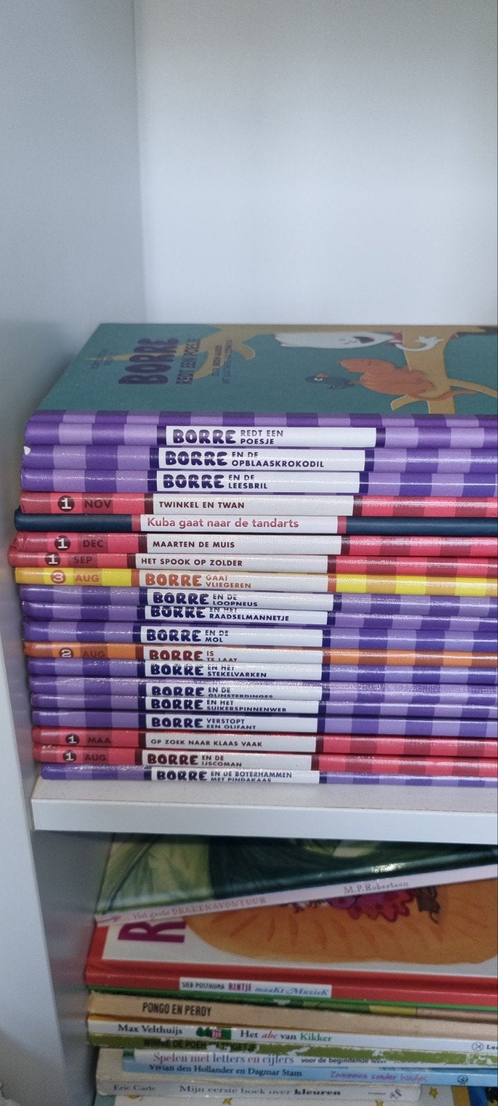 Borre boeken - Grote collectie kinderboeken, Boeken, Ophalen, Gelezen, Diverse auteurs, 2 tot 3 jaar