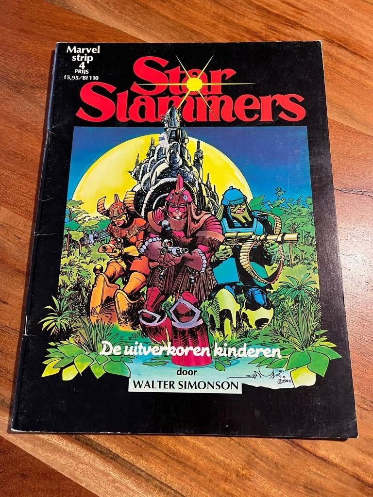 Star Slammers: De uitverkoren kinderen", Eén stripboek, Ophalen of Verzenden, Zo goed als nieuw