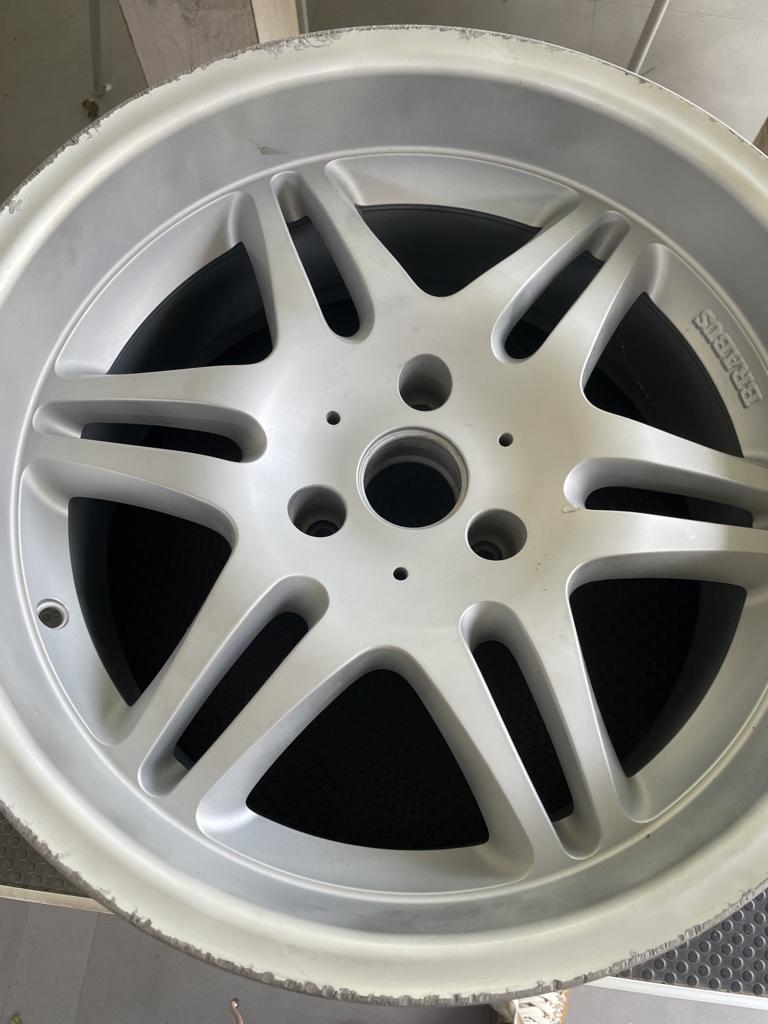 Originele Smart Roadster Brabus velgen (2 stuks), Ophalen, Gebruikt