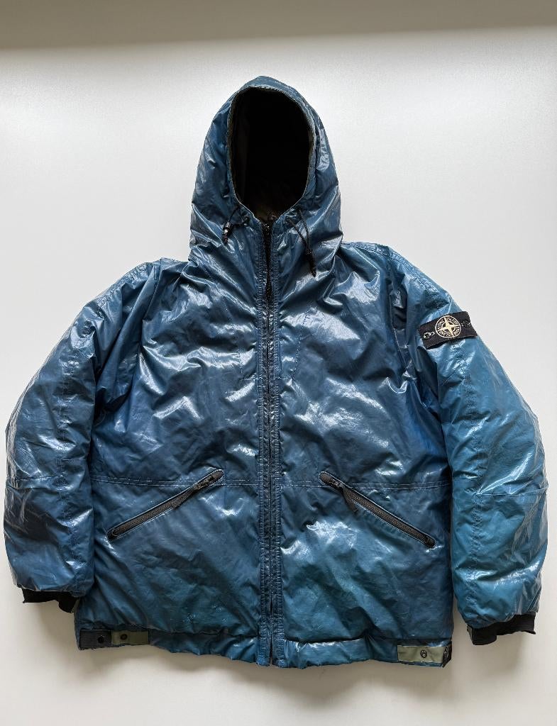 Stone Island Ice jas xxxl, Blauw, Overige maten, Ophalen of Verzenden, Stone Island