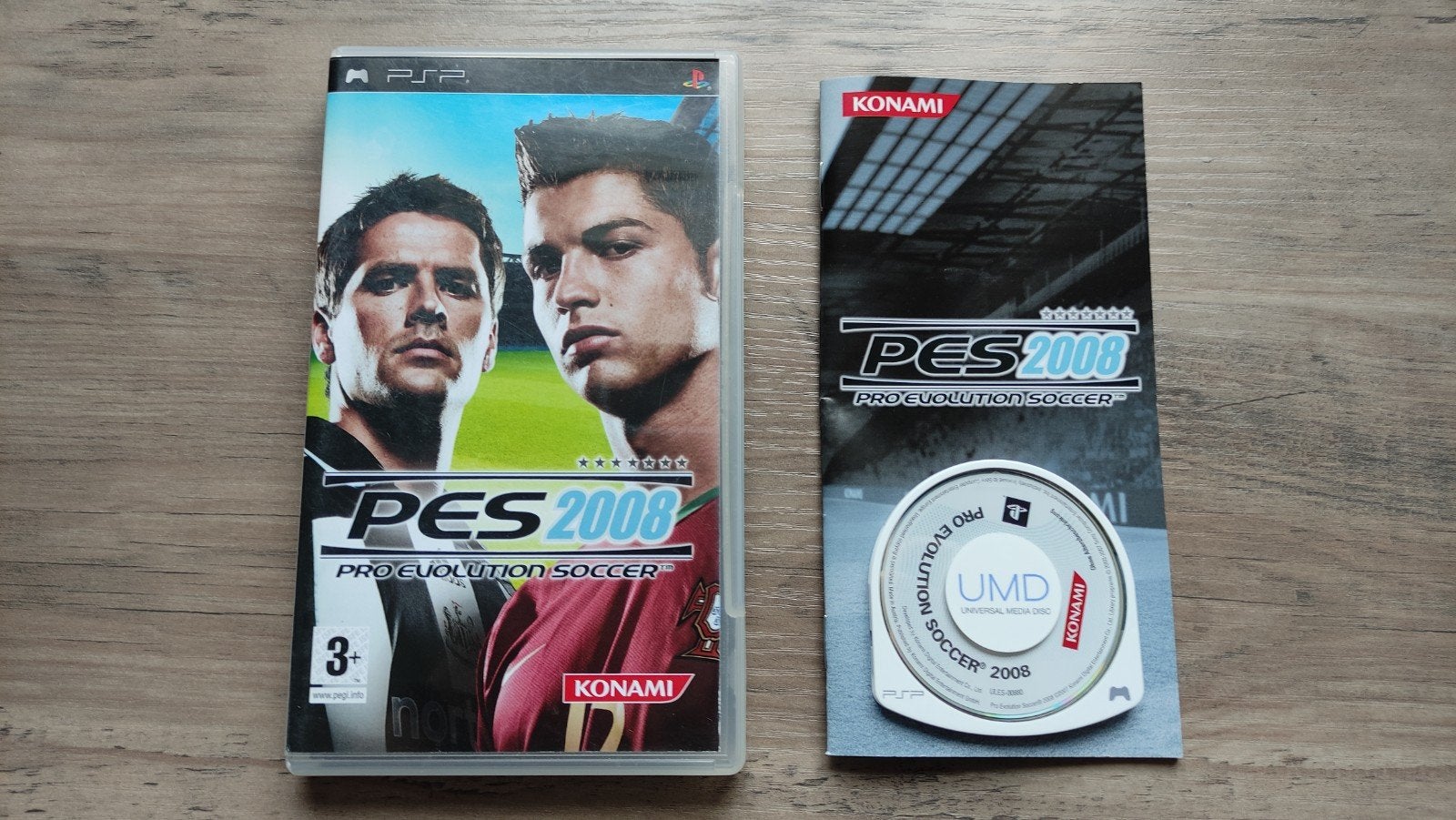 PES 2008 psp game, 1 speler, Ophalen of Verzenden, Zo goed als nieuw, Vanaf 3 jaar