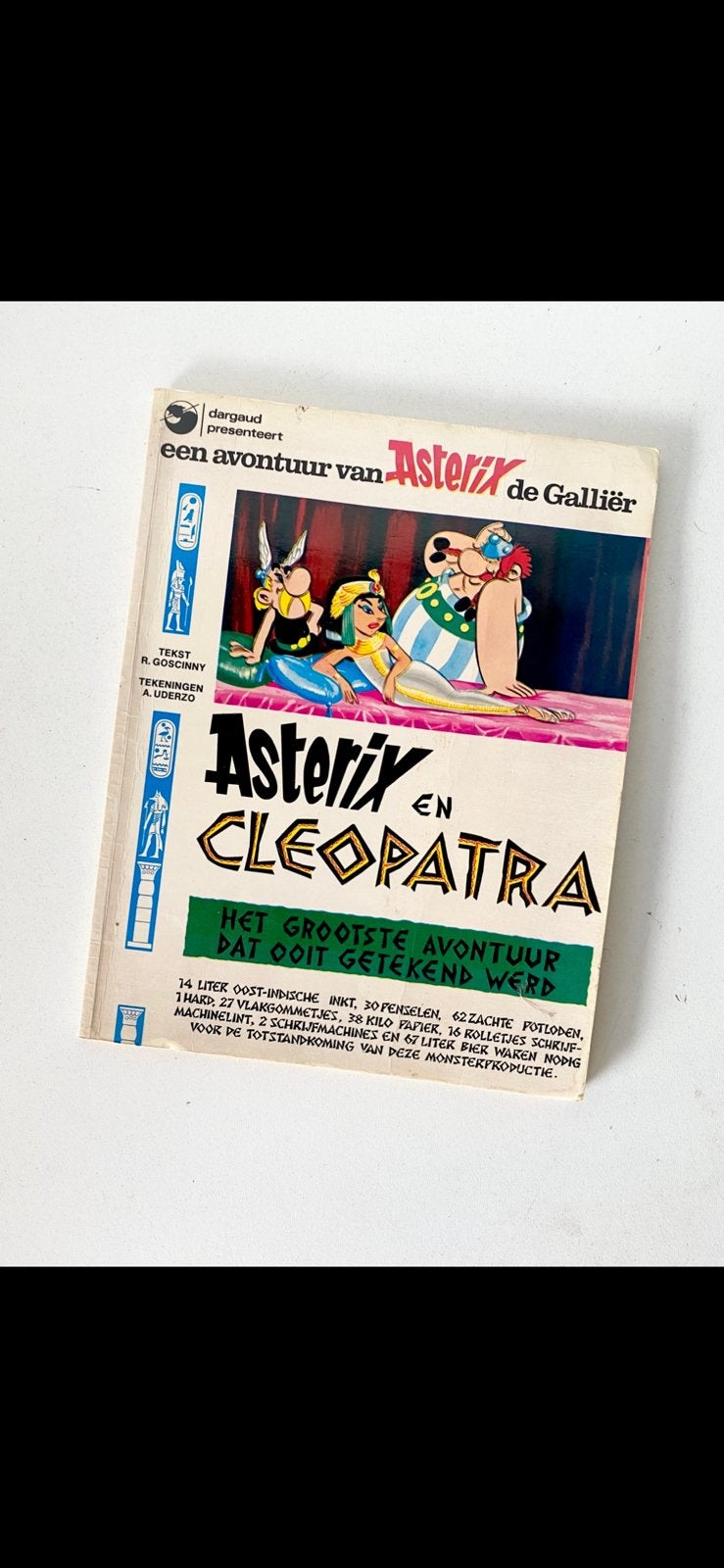 stripboek:  ‘ASTERIX EN CLEOPATRA’  (1976), Eén stripboek, Ophalen of Verzenden, Zo goed als nieuw