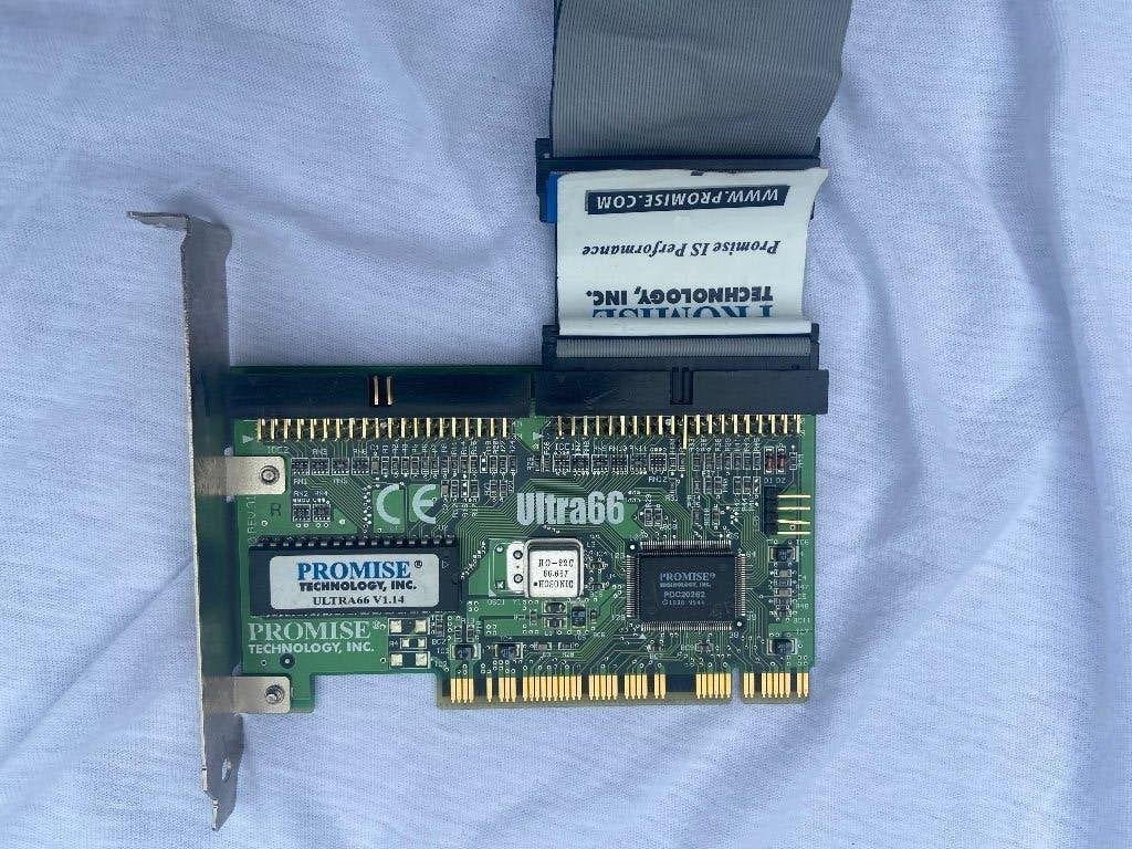 Promise ULTA 66 IDE controller met kabel PCI-bus, Ophalen of Verzenden, Promise Technologies