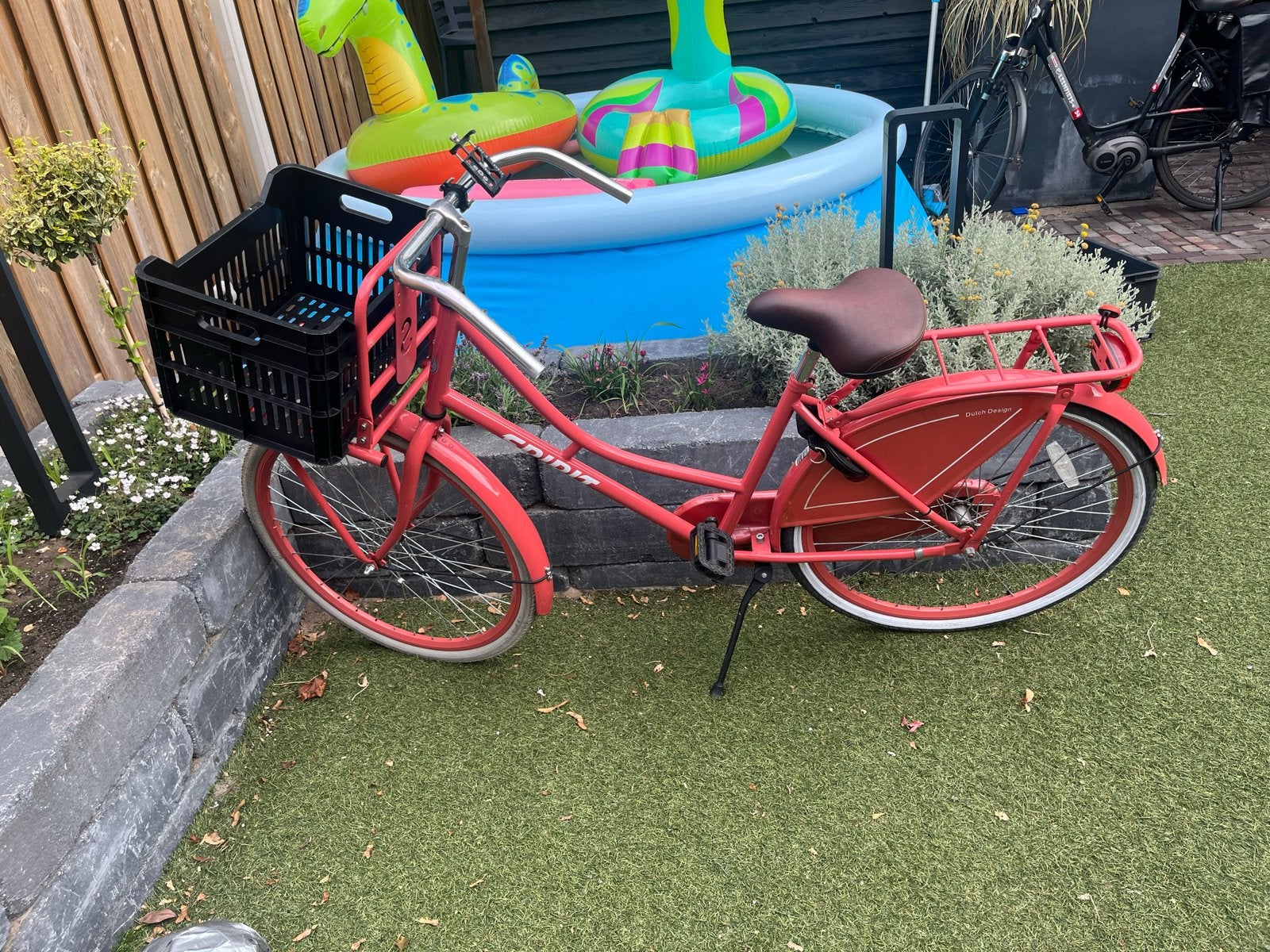 Spirit Meisjesfiets 26 inch - Roze, Ophalen, Gebruikt