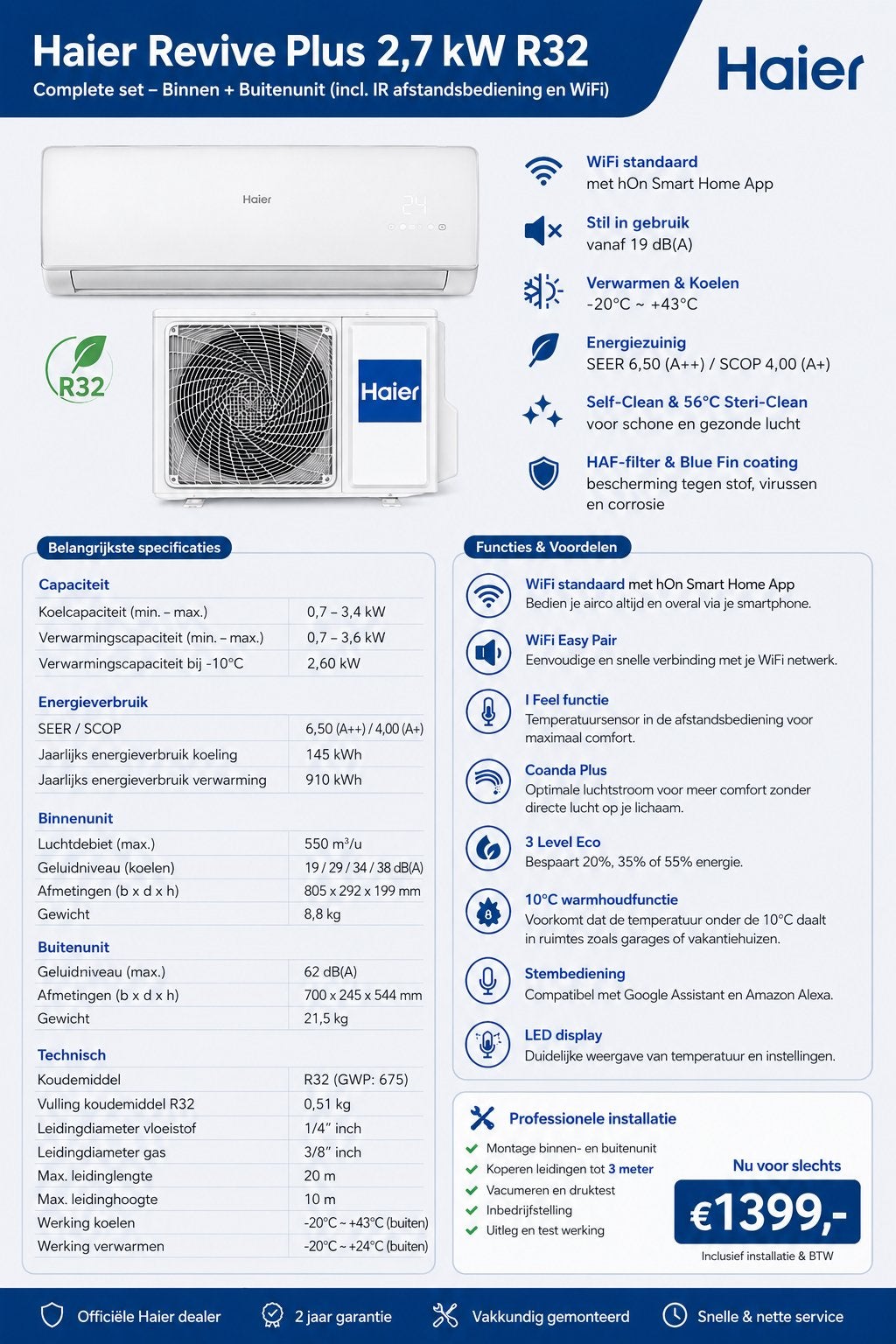 Airco Installatie, Service, Reparatie, Onderhoud & Reiniging