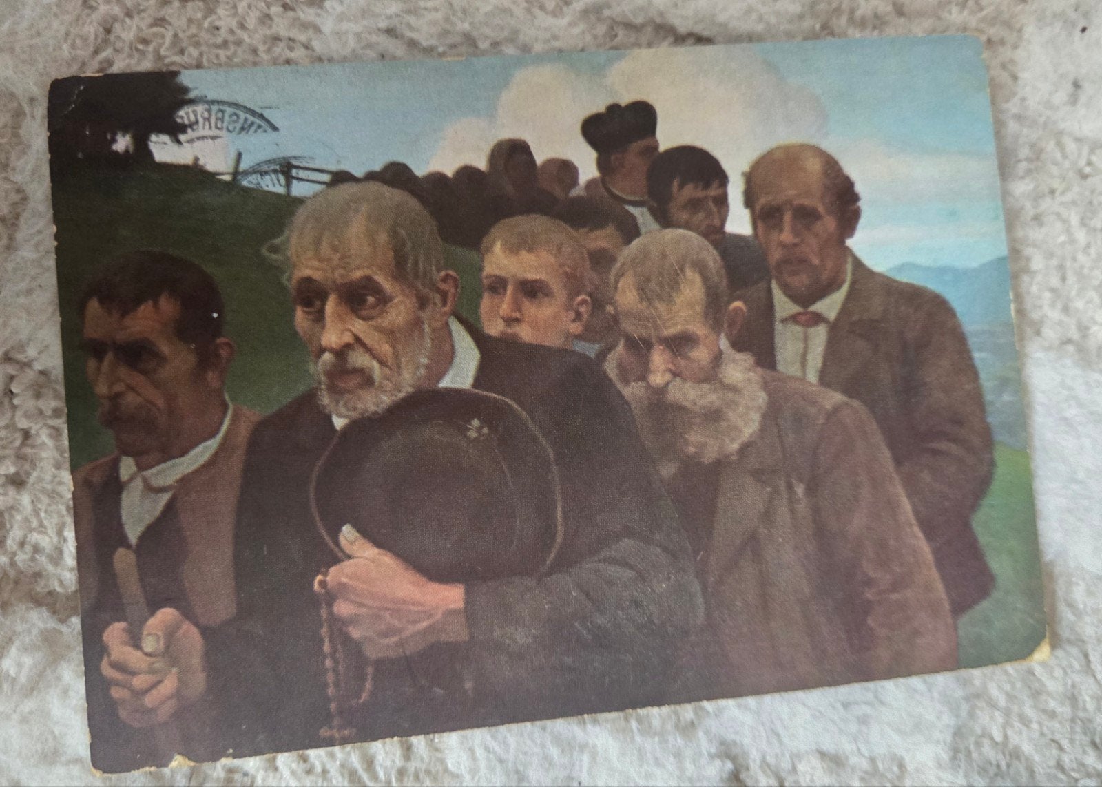 Oude Ansichtkaart "Bittgang" - Oostenrijk (1928), Verzamelen, Verzenden, 1920 tot 1940, Gelopen, Overige thema's