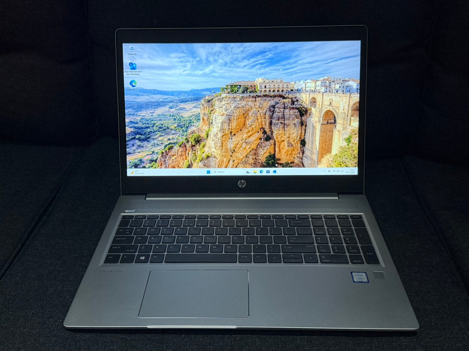 HP ProBook 450 G6 i5 8GB RAM 238GB SSD Windows 11 Pro, Ophalen of Verzenden, Zo goed als nieuw