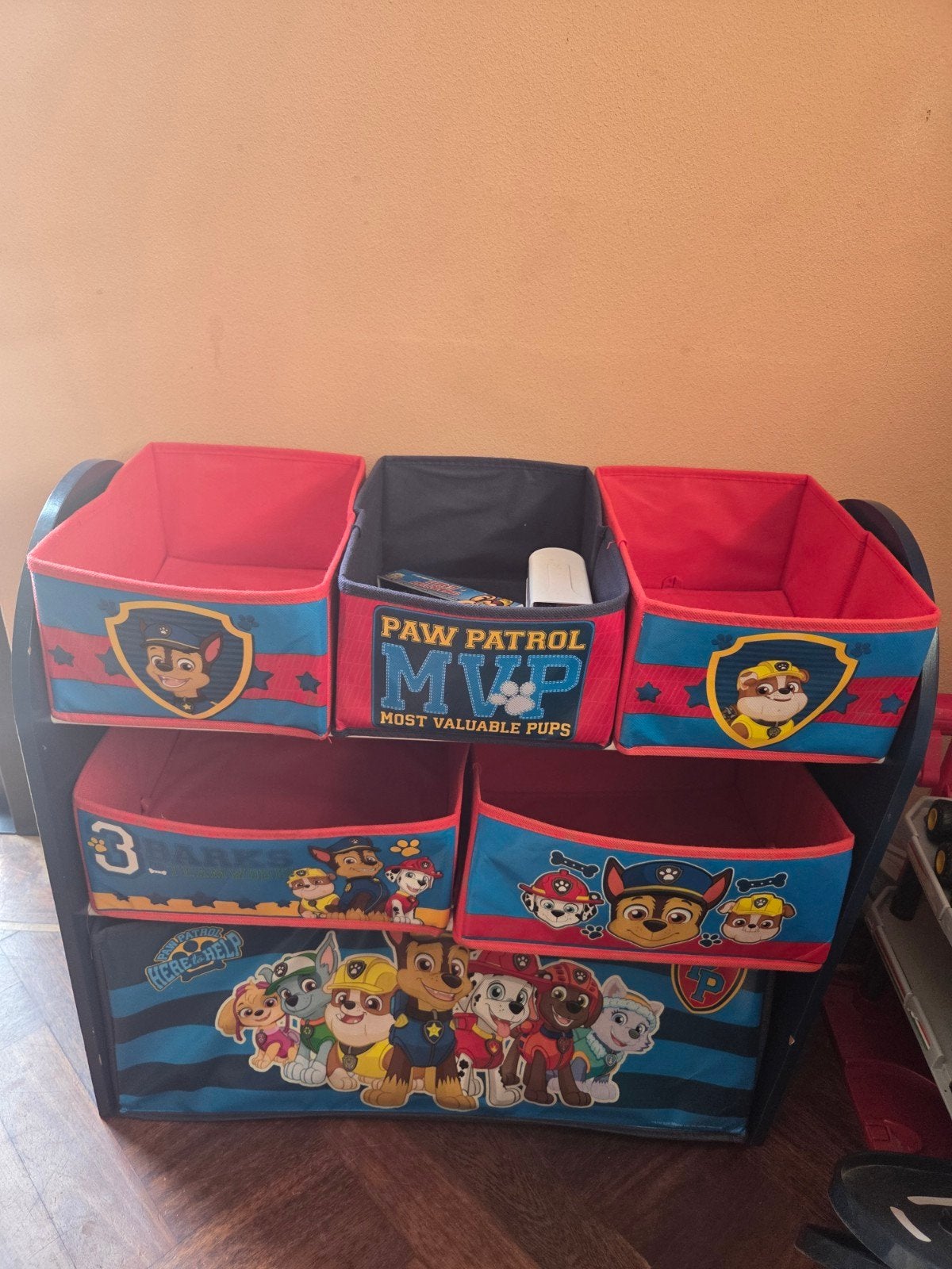 Paw Patrol Opbergkast met 6 Bakken, Ophalen of Verzenden, Gebruikt, Kast