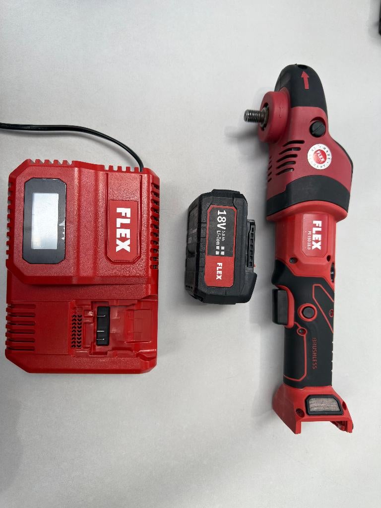 Flex PE 150 18.0 EC draadloze polijstmachine, ., Ophalen of Verzenden, Zo goed als nieuw, Flex