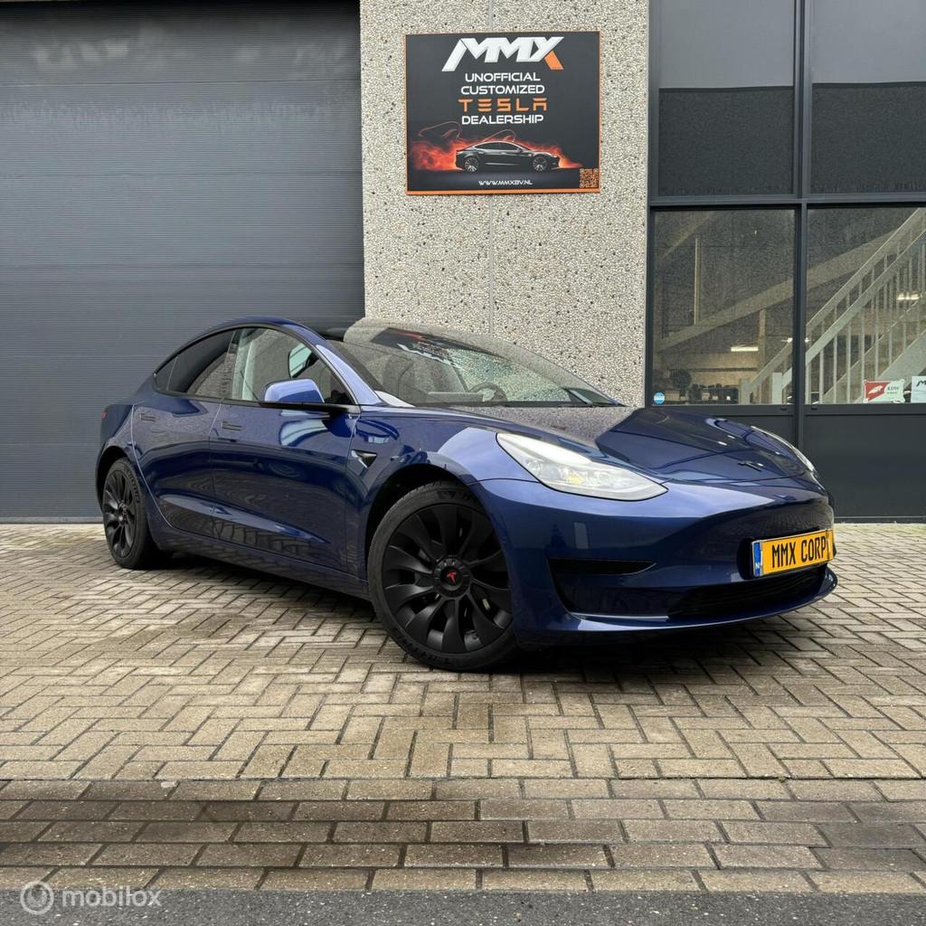 Tesla Model 3 Standard Range + MMX PACK + IAP, Auto's, Tesla, Automaat, Achterwielaandrijving, Gebruikt, Zwart