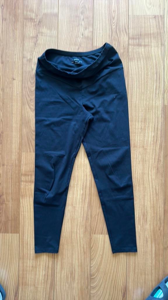 Zwangerschaps sport legging OYSHO maat S zwart, Maat 36/38 (S), Zwart, Zo goed als nieuw, Legging