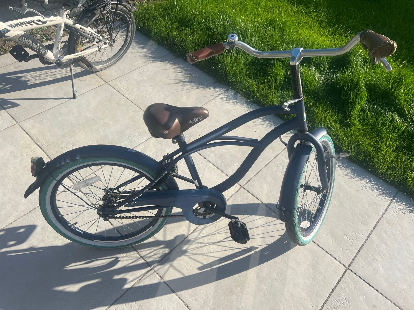Stoere jongens cruiserfiets Volare - 22 inch, Ophalen, Gebruikt, Terugtraprem, Overige merken