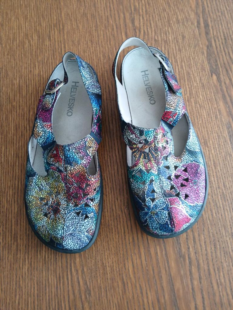 Helvesko schoenen maat 40, Kleding | Dames, Schoenen, Overige kleuren, Helvesko, Gedragen, Sandalen of Muiltjes