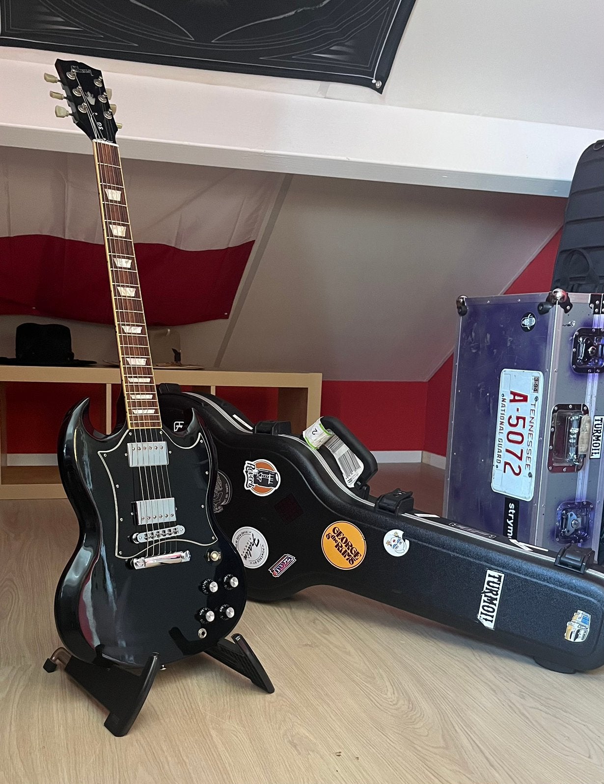 Gibson SG Standard 2009 + SKB Case & Upgrades, Muziek en Instrumenten, Ophalen, Gebruikt, Solid body, Gibson