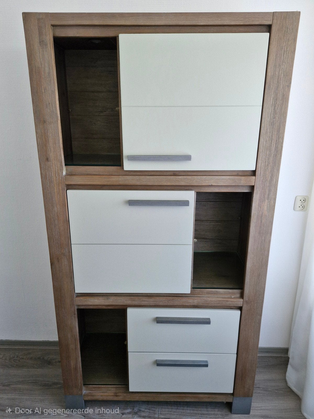 Henders & Hazel wandkast / boekenkast met verlichting