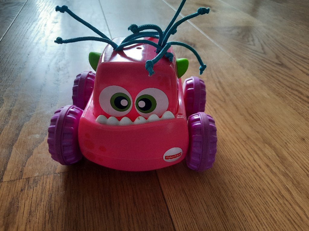 Monsterauto (baby/dreumes-speelgoed), Ophalen, Gebruikt, Auto of Voertuig