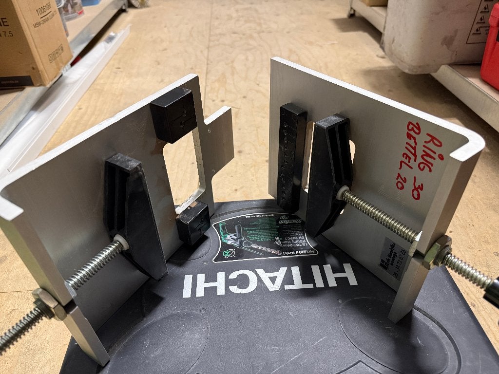 Aluminium freesmallen 89 mm scharnieren, Ophalen, Zo goed als nieuw, Overige typen, Overige merken