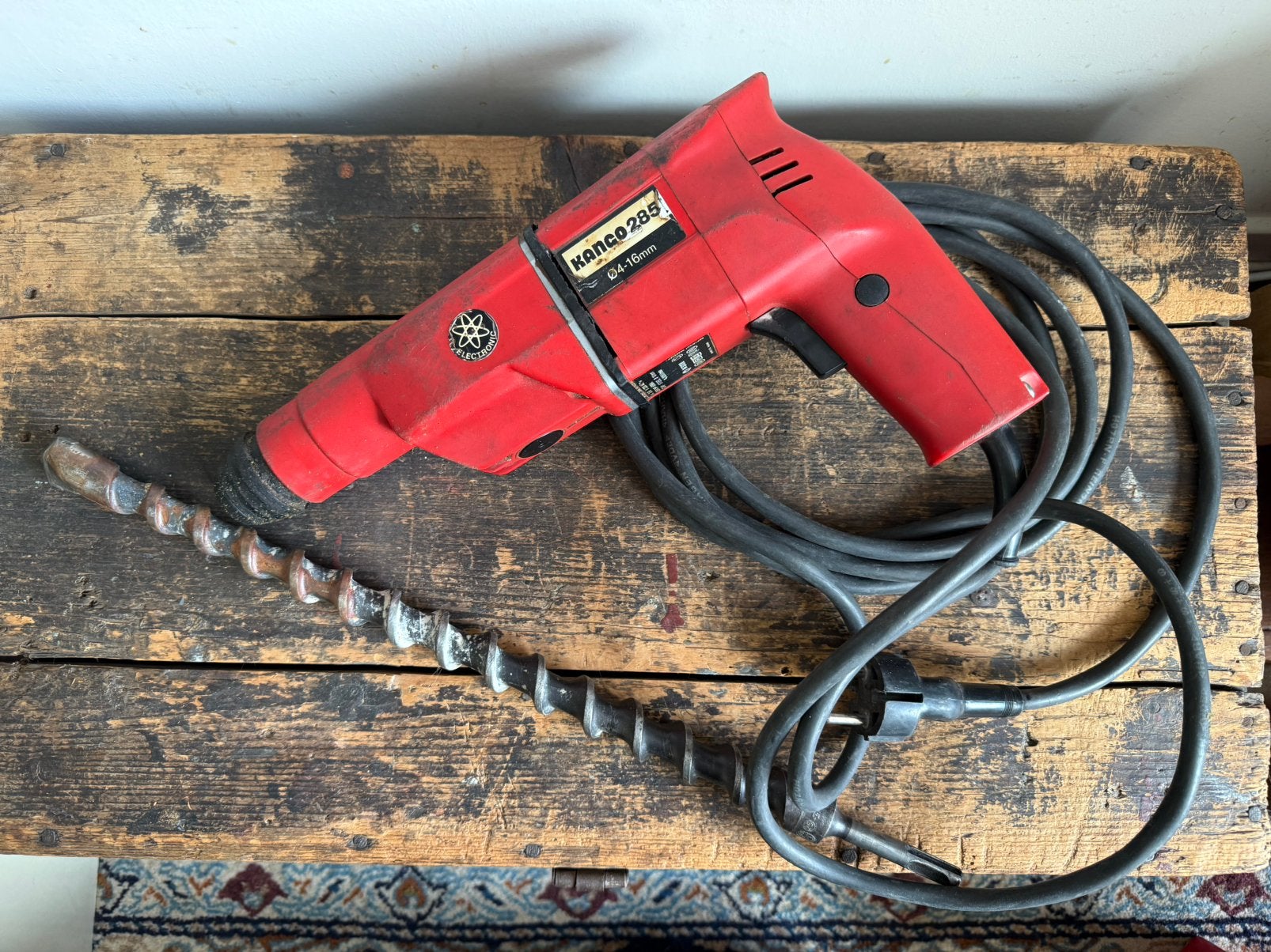 Kango 285 SDS-Plus Boormachine - Krachtig en Betrouwbaar, Ophalen of Verzenden, Gebruikt, 400 tot 600 watt, Boormachine