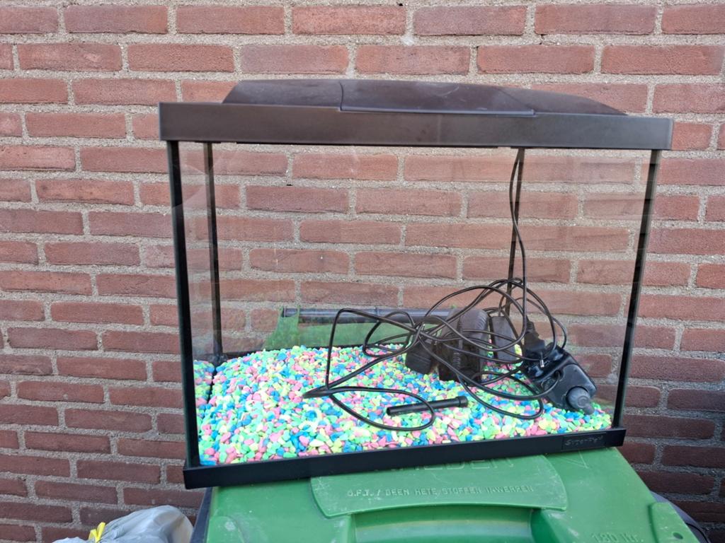 Aquarium te koop, Ophalen