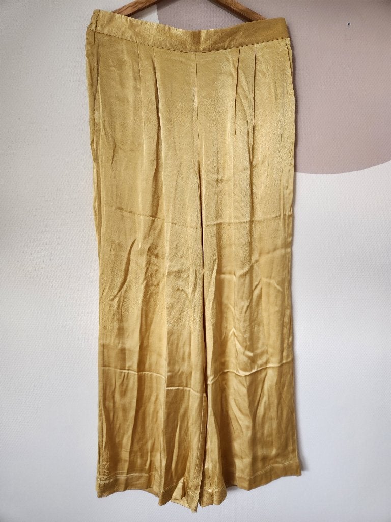 King Louie Irma broek Star Satin - 42, Maat 42/44 (L), Nieuw, Ophalen of Verzenden, King Louie