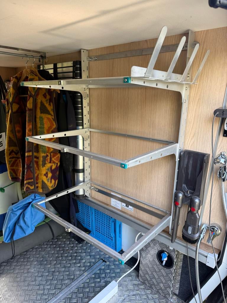 Camper opbergsysteem - Modulair en Ruimtebesparend, Caravans en Kamperen, Ophalen, Gebruikt