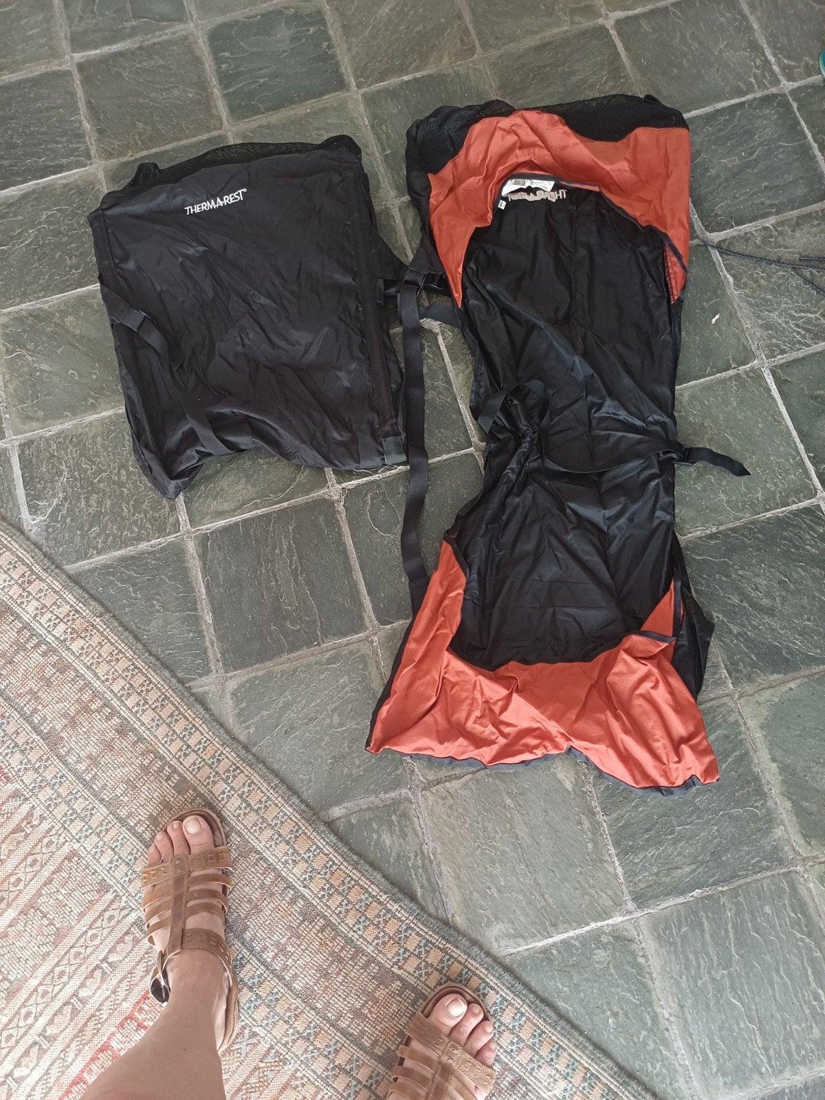 2x Thermarest Trekker Chair - Maak van je matje een stoel, Ophalen of Verzenden, Zo goed als nieuw