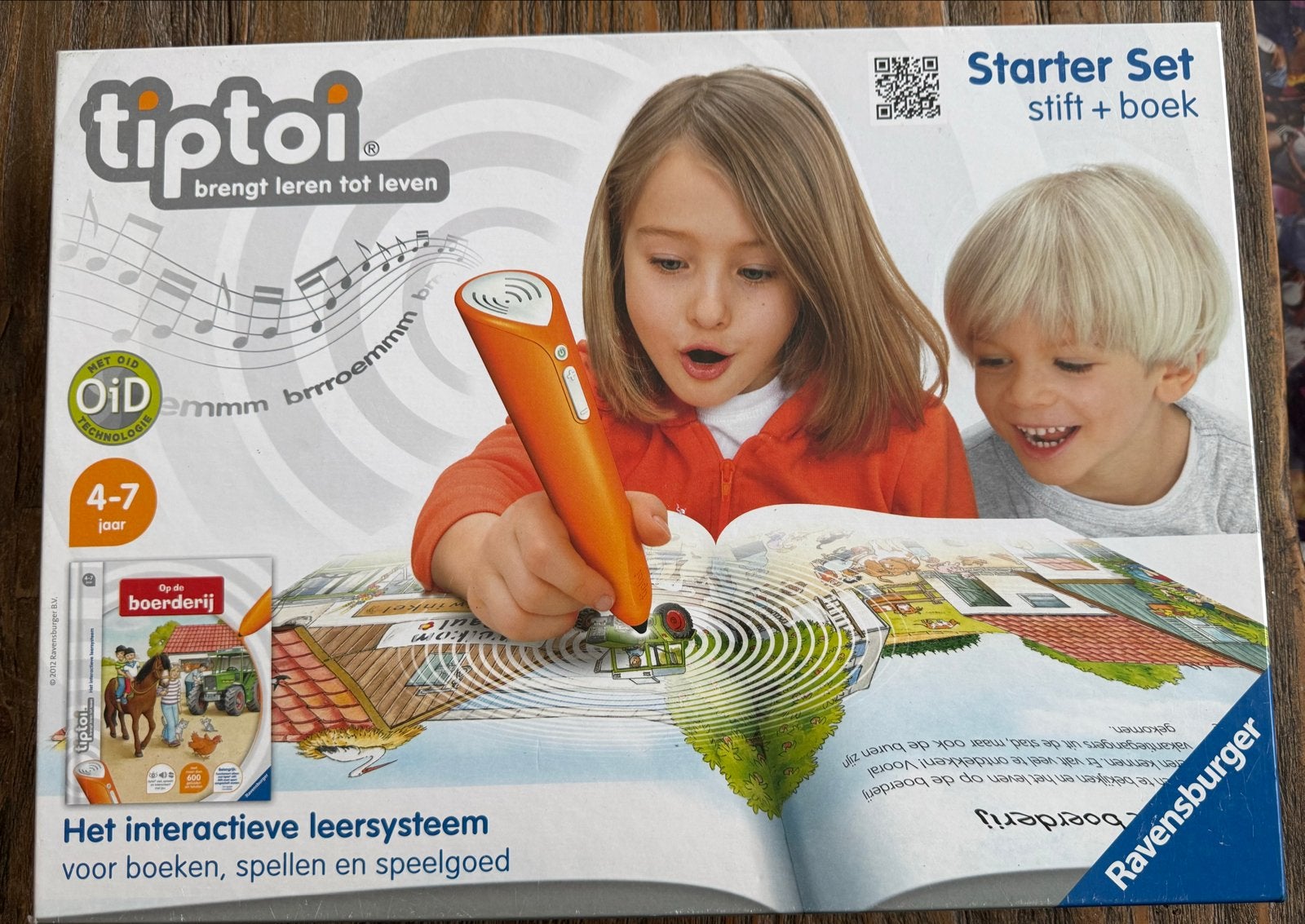 Tiptoi Starter Set: Interactief leren met stift en boek, Ophalen of Verzenden, Zo goed als nieuw, Taal en Lezen, Met geluid