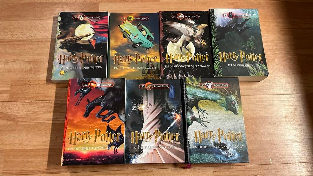 Complete set Harry Potter boeken, Ophalen of Verzenden, Zo goed als nieuw