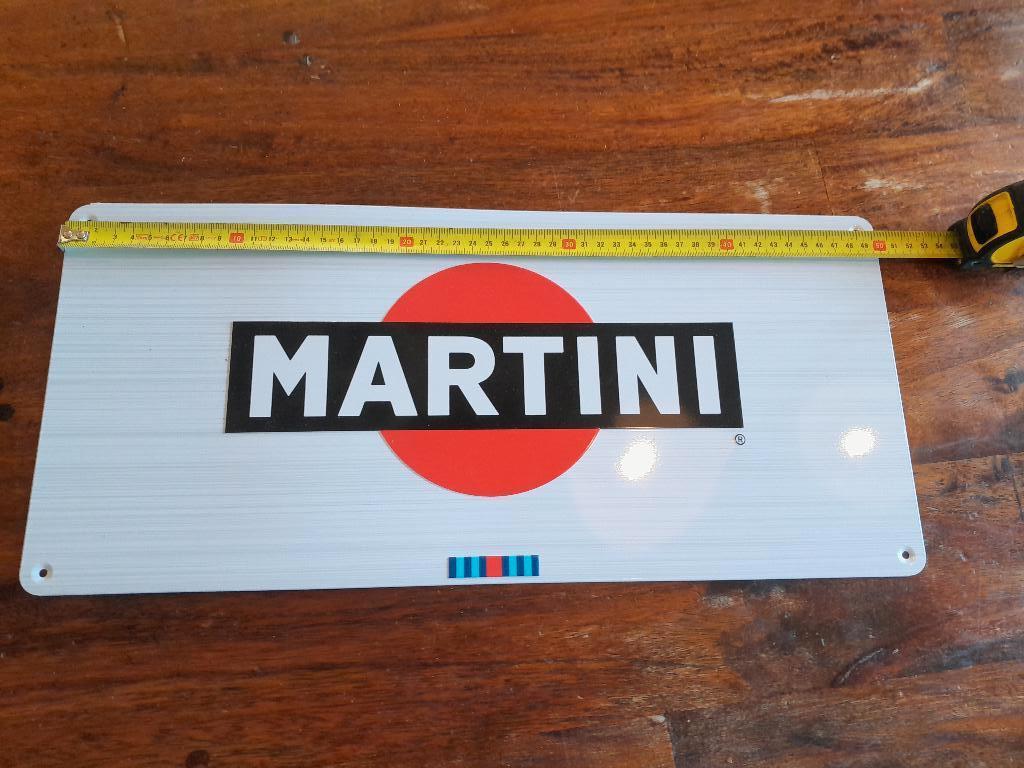 Martini Bord, Verzamelen, Ophalen of Verzenden, Zo goed als nieuw, Reclamebord