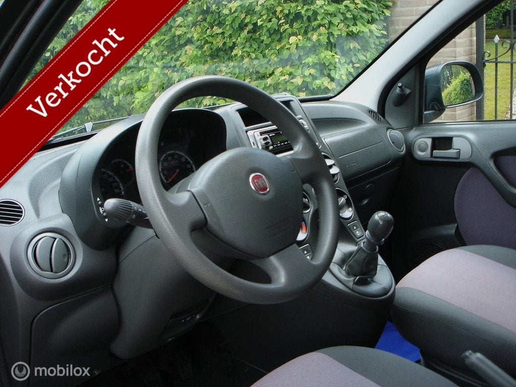 Fiat Panda 1.2 Active (bj 2011') OrigNL|1e Eig.|APK 06-2027, Auto's, Fiat, Euro 5, Gebruikt, 1242 cc, Zwart