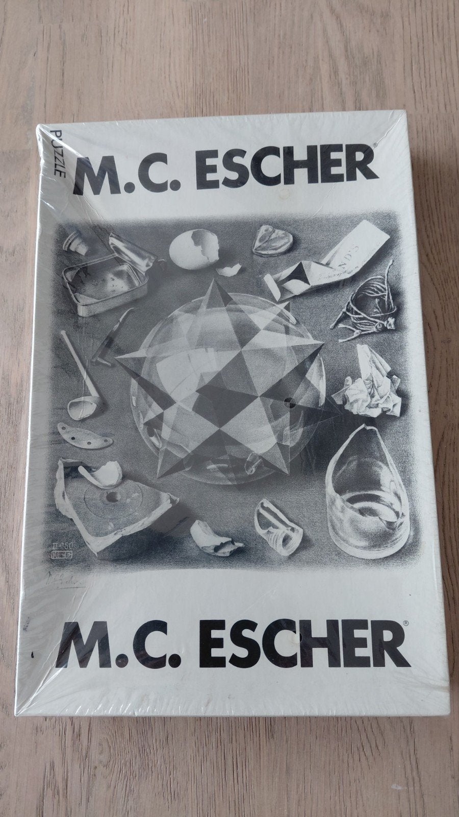 M.C Escher puzzel 1000 stukjes Order and Chaos  Nieuw!, Ophalen of Verzenden, 500 t/m 1500 stukjes, Nieuw, Legpuzzel